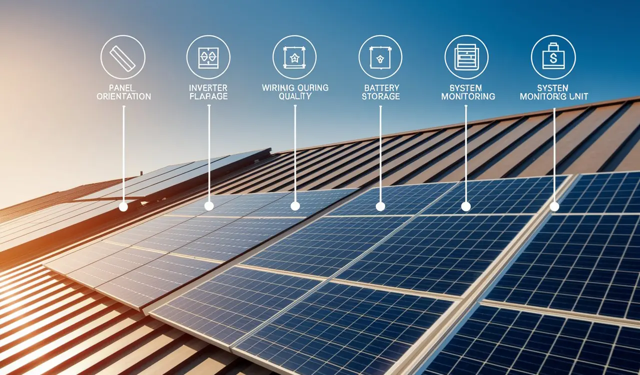 Güneş Enerjisi Sistemlerinde Dikkat Edilmesi Gereken 5 Temel Nokta