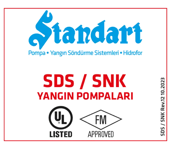 SDS / SNK Yangın Pompaları